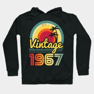 Vintage 1967 Made in 1967 56th birthday 56 years old Gift Hoodie